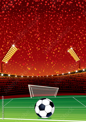 Obraz na płótnie Soccer Stadium
