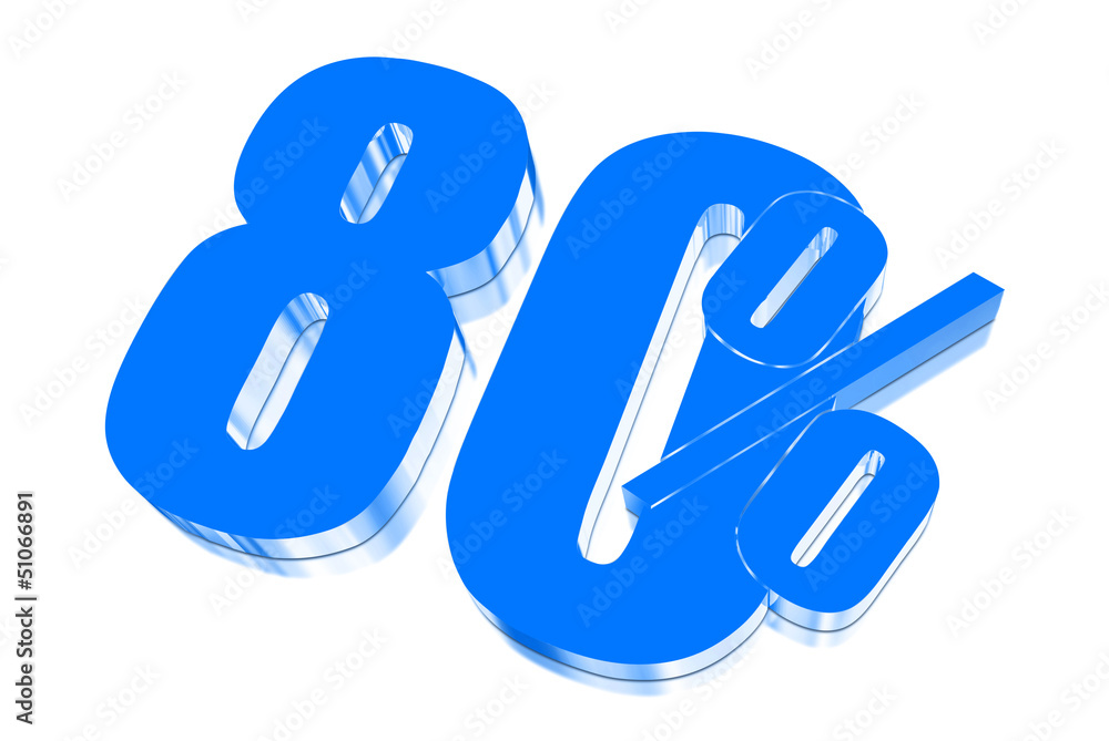 80 percent discount on three-dimensional 80 percent discount on three-dimensional