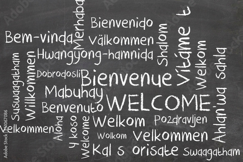 welcome in different language
