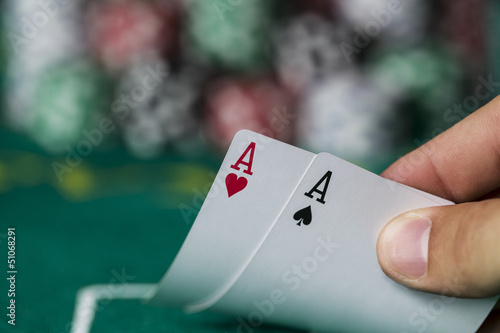 Wining Poker hand
