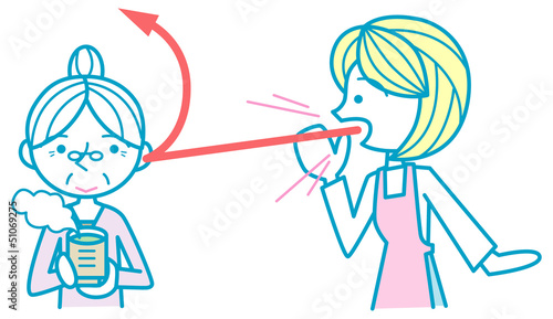 難聴になった祖母