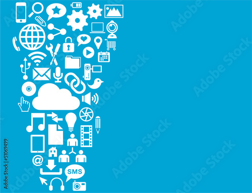 Social Media background