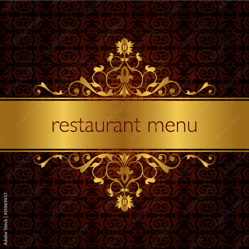 restaurant menu design 01