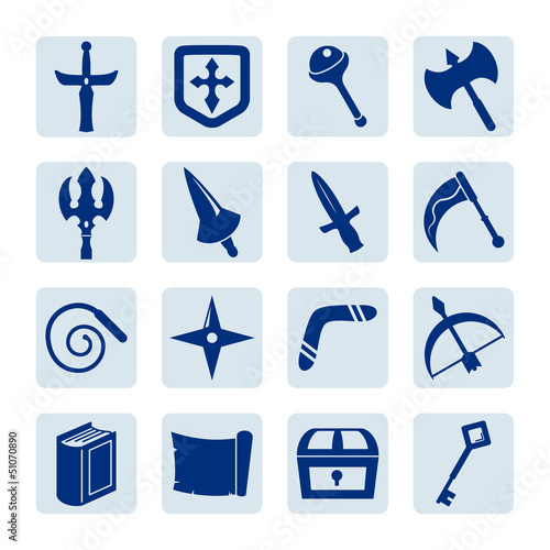 ロールプレイングゲームアイコン