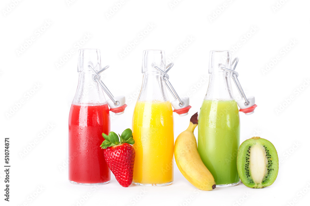 frische Fruchtsäfte in Flaschen frische Fruchtsäfte in Flaschen