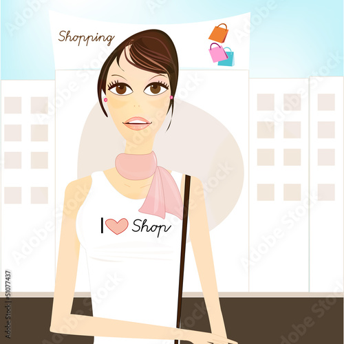 vector woman