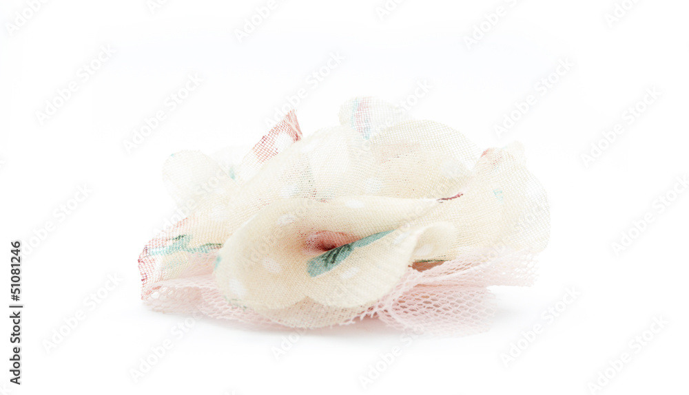 fabric flower fabric flower