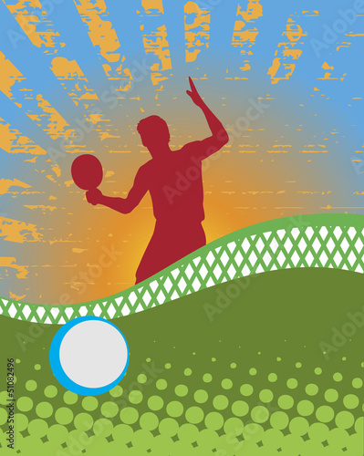 Tennis background