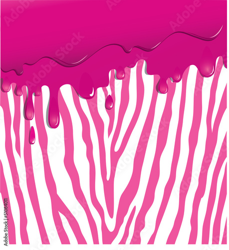 Pink zebra background