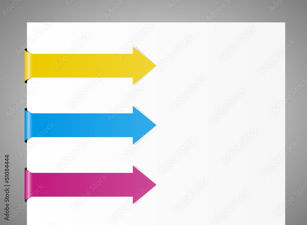 ribbon effect arrows ribbon effect arrows