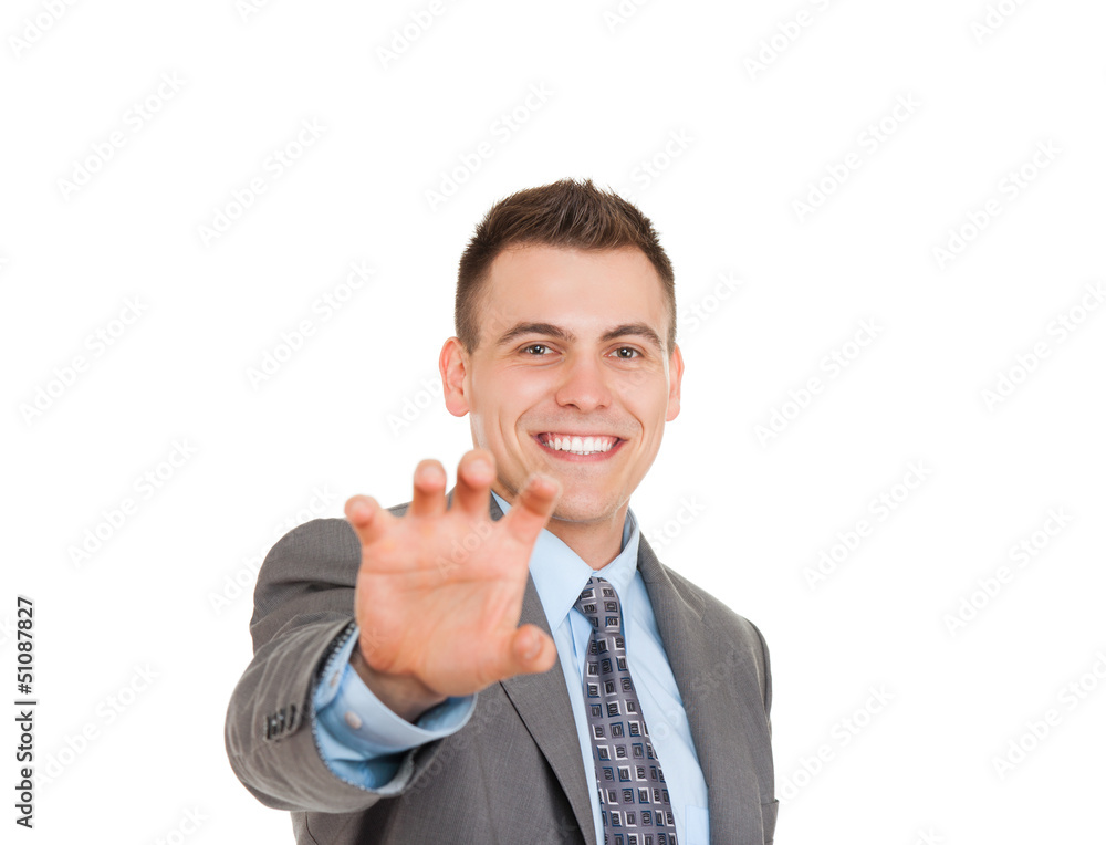 Naklejka premium businessman