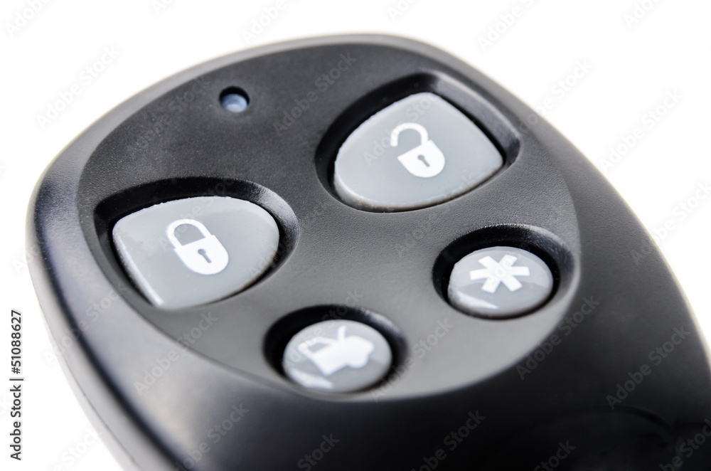 Remote control car alarm