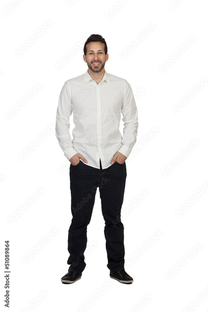 Young bearded businessman Young bearded businessman