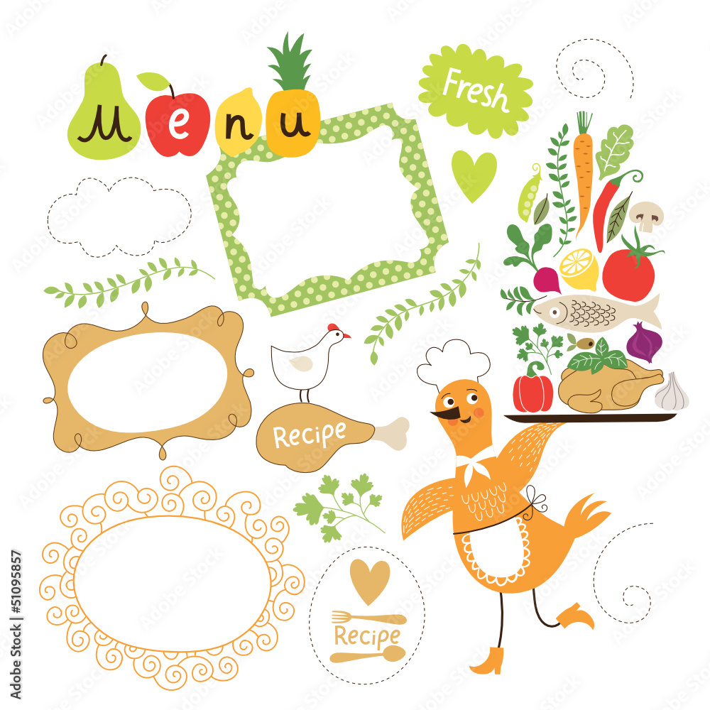 healthy eating, food illustrations collection healthy eating, food illustrations collection