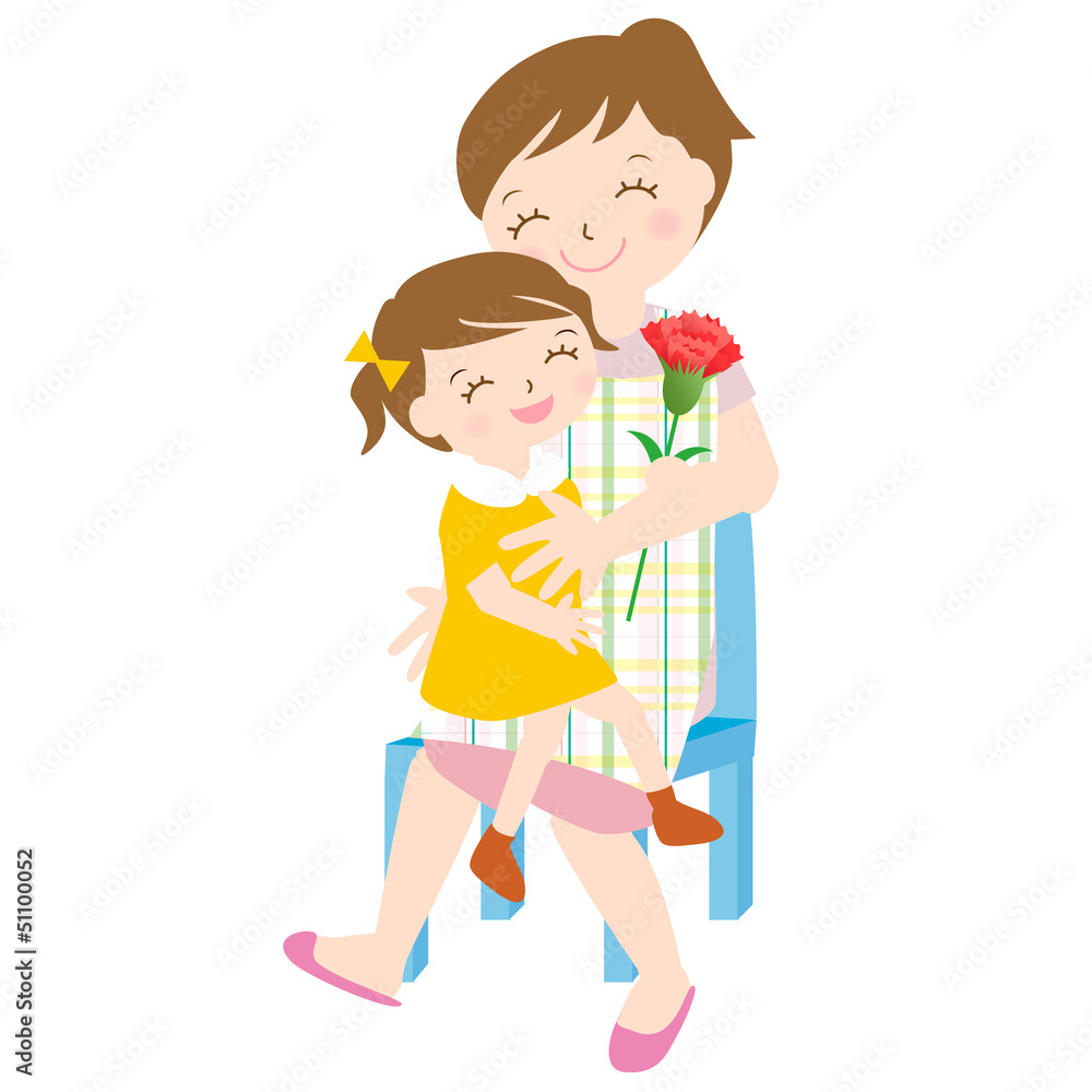 母の日 Mother's Day ハグ 抱きしめる 母の日 Mother's Day ハグ 抱きしめる