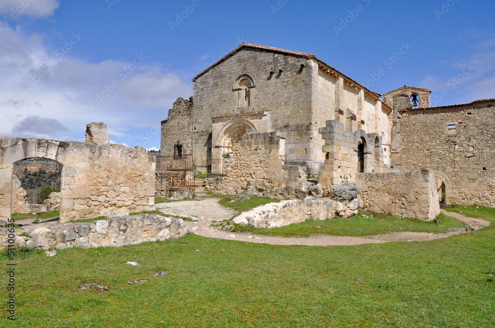 Ruins of saint fructus hermit, Duraton, (Spain)