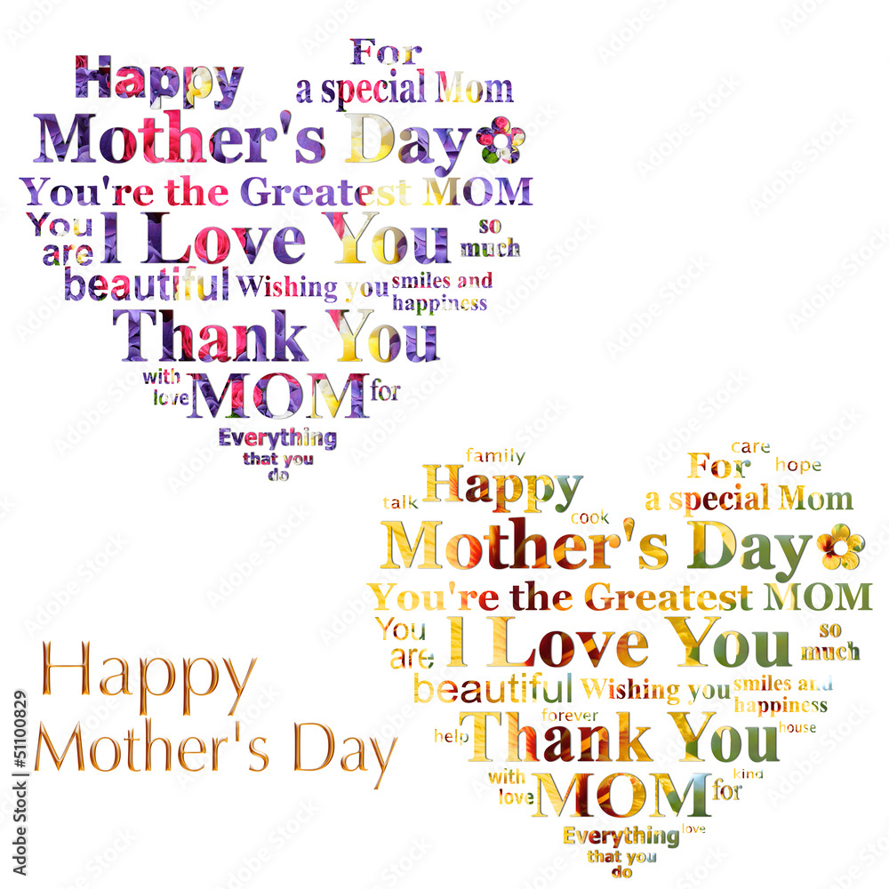 母の日　メッセージカード