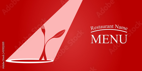 Menu card design