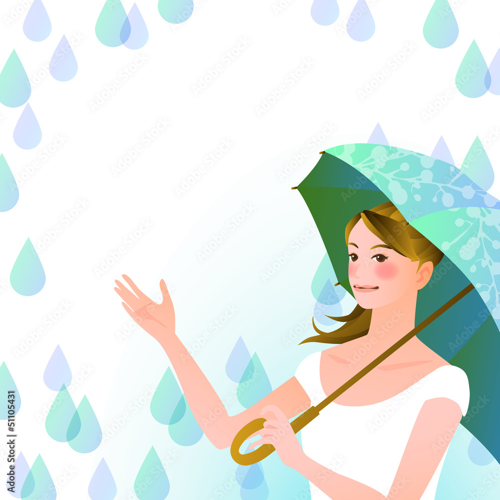 Fototapeta premium 梅雨