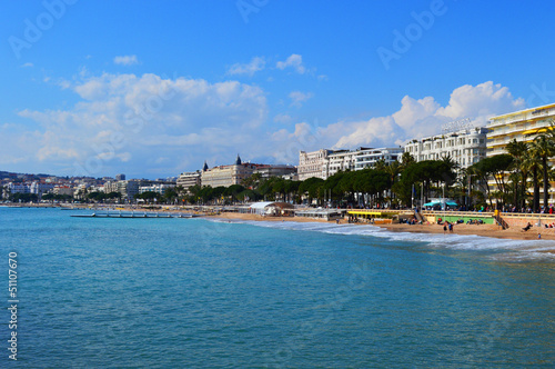 plage de Cannes © Stockbym
