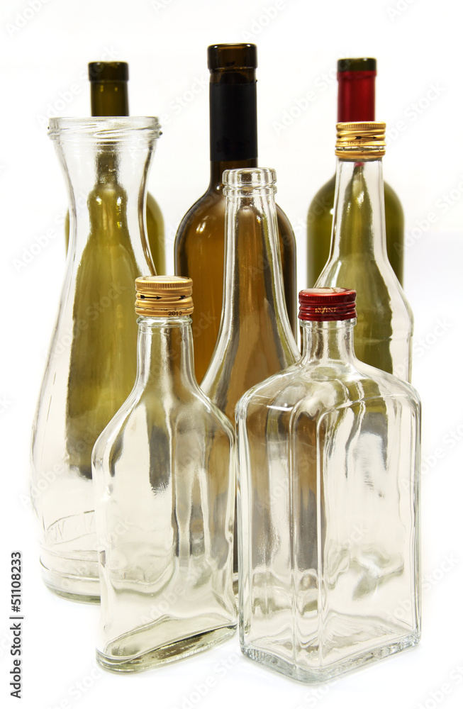 bottles for wine and spirits.