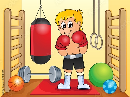 Sport and gym theme image 6