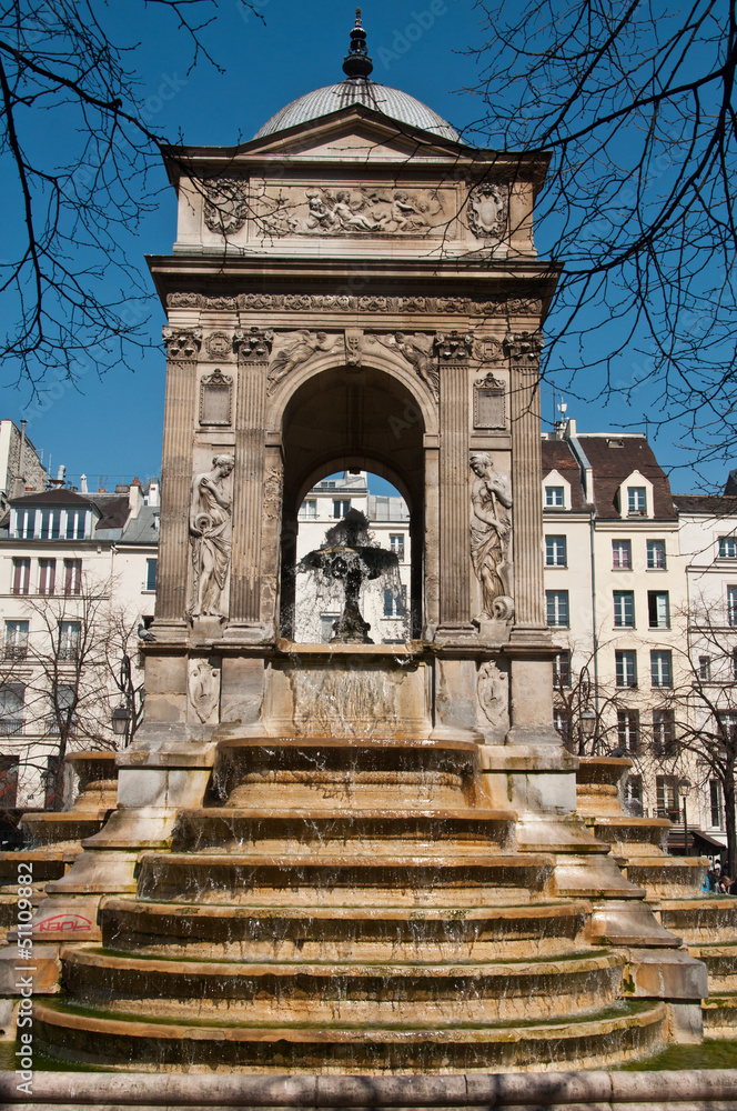 Fontaine des innocents à Paris