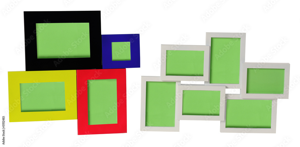 Picture frame. Isolated Picture frame. Isolated