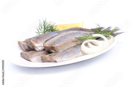 Fresh Young herring