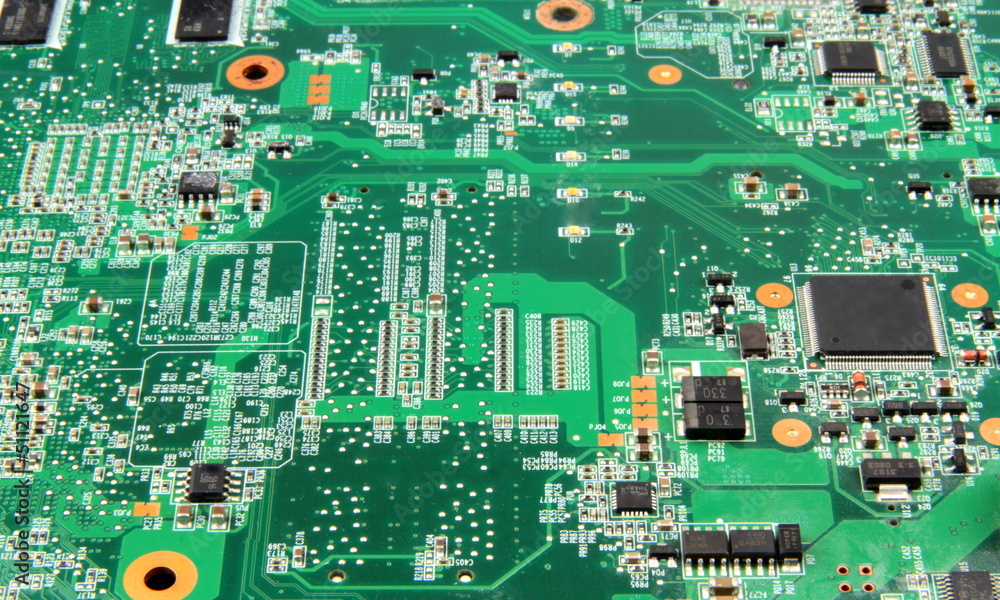 Electronic Circuit - Motherboard Electronic Circuit - Motherboard