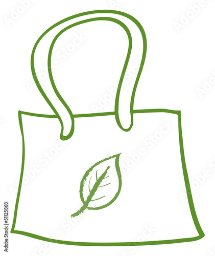 A recycled bag
