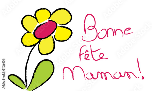 Fleur fête des mères