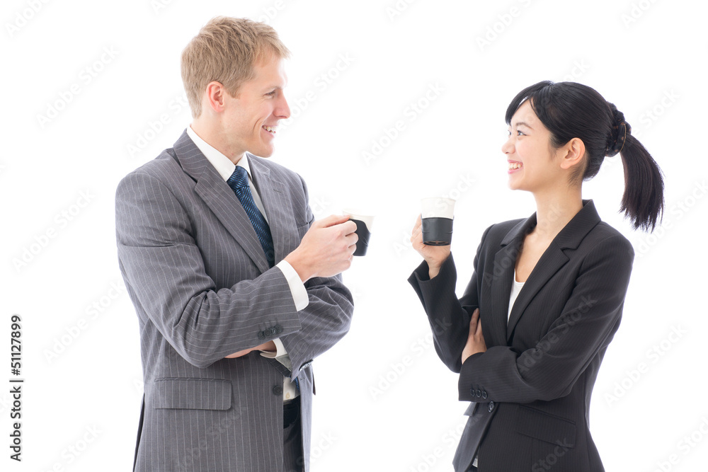 global business image on white background global business image on white background