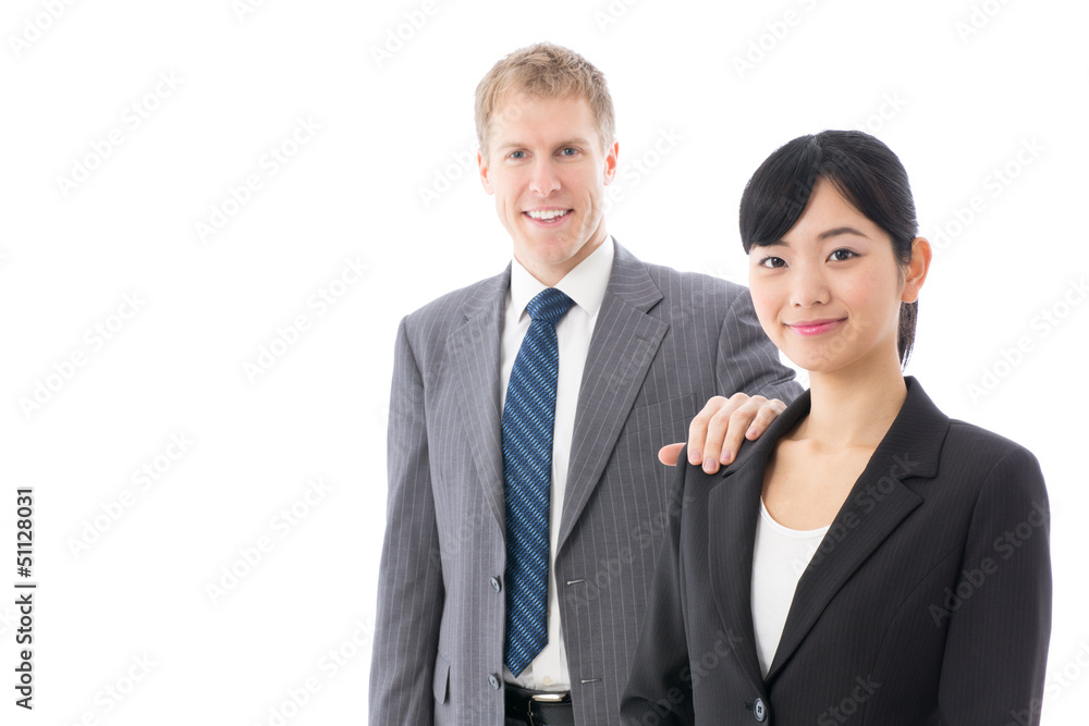 global business image on white background global business image on white background