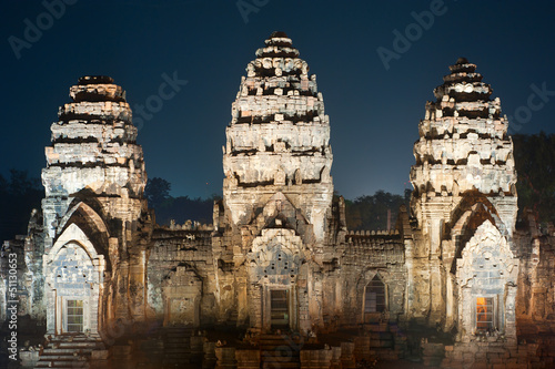 Prang Sam Yot temple