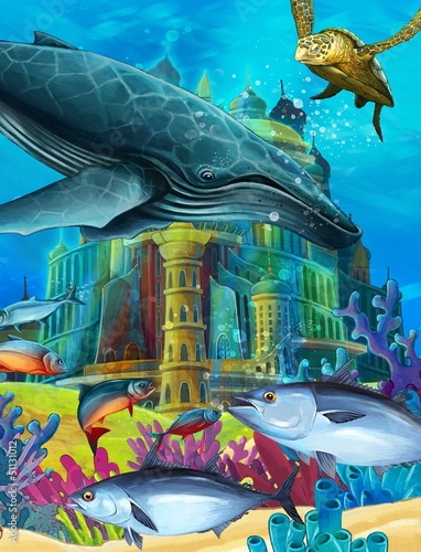 The underwater castle - princess series