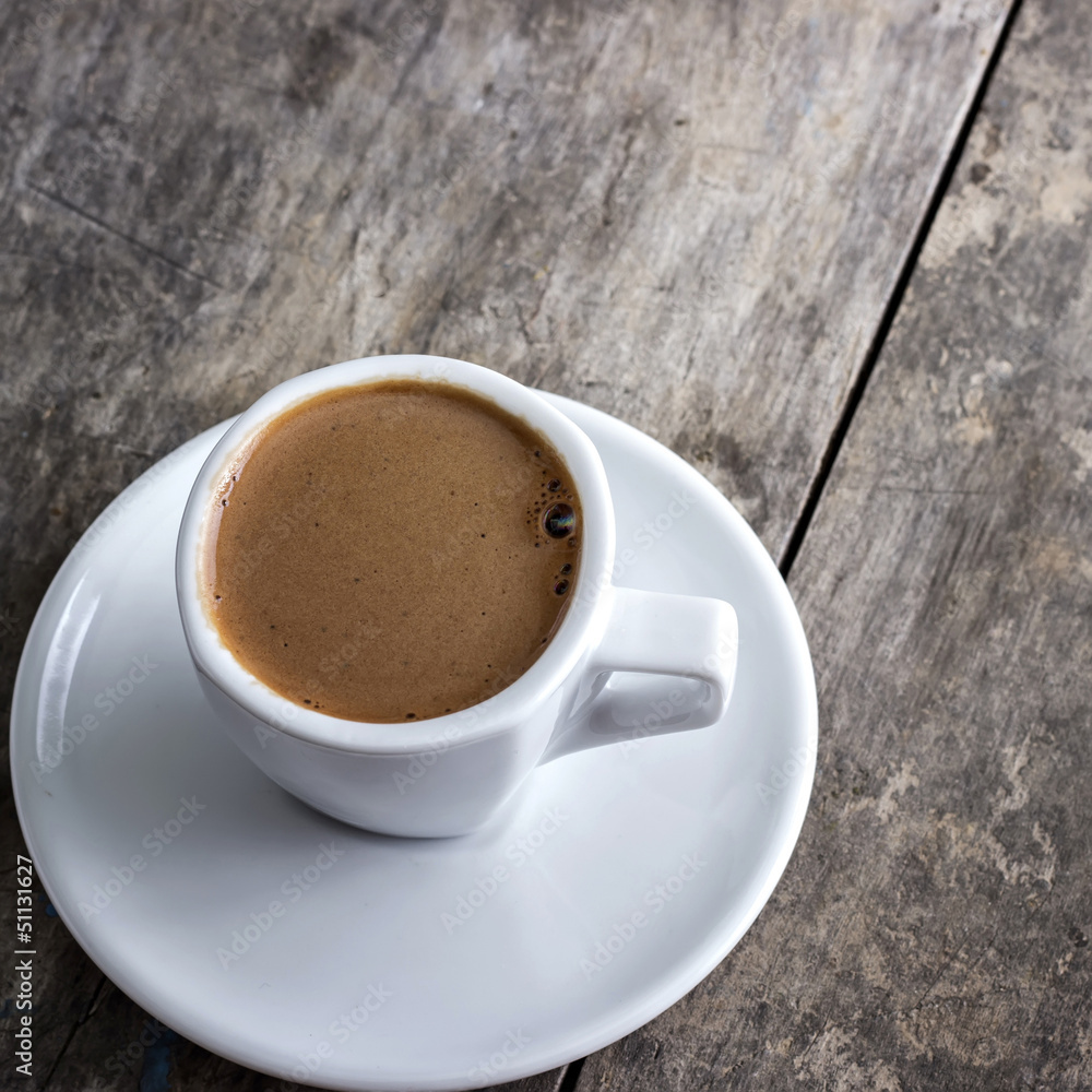 coffee cup on table coffee cup on table