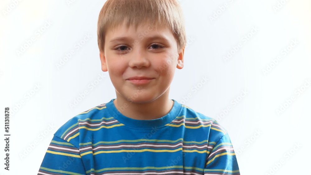 The boy smile. Joyful happy child The boy smile. Joyful happy child