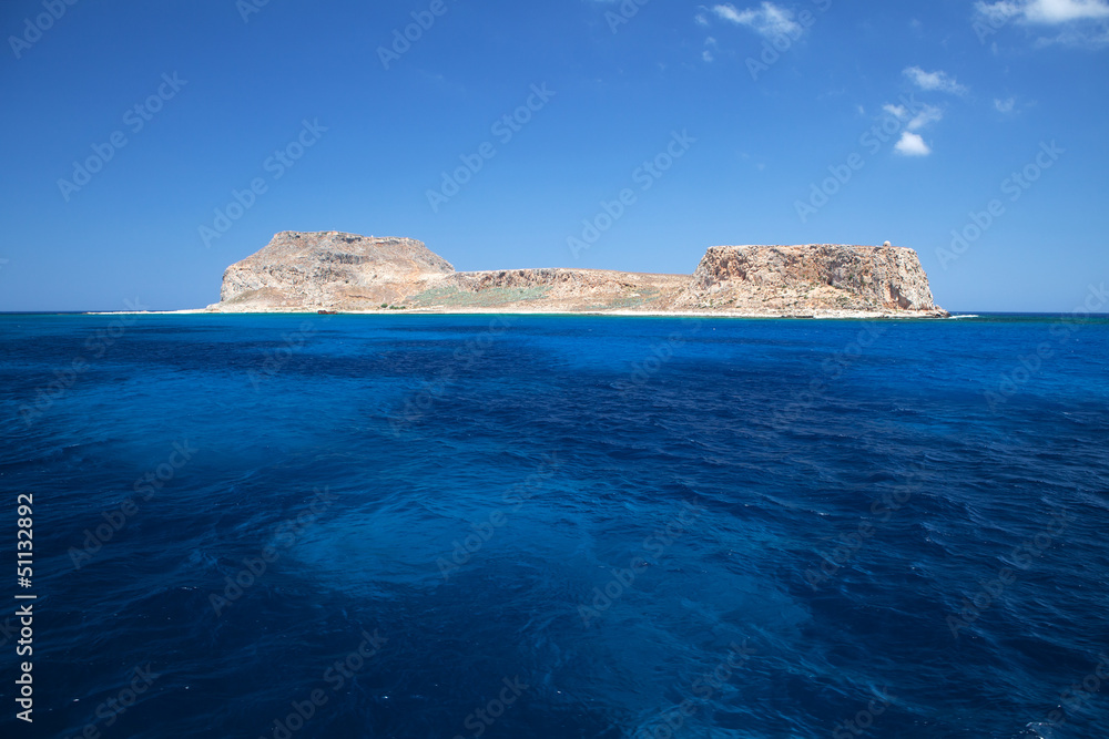 Gramvousa Island, Crete, Greece.