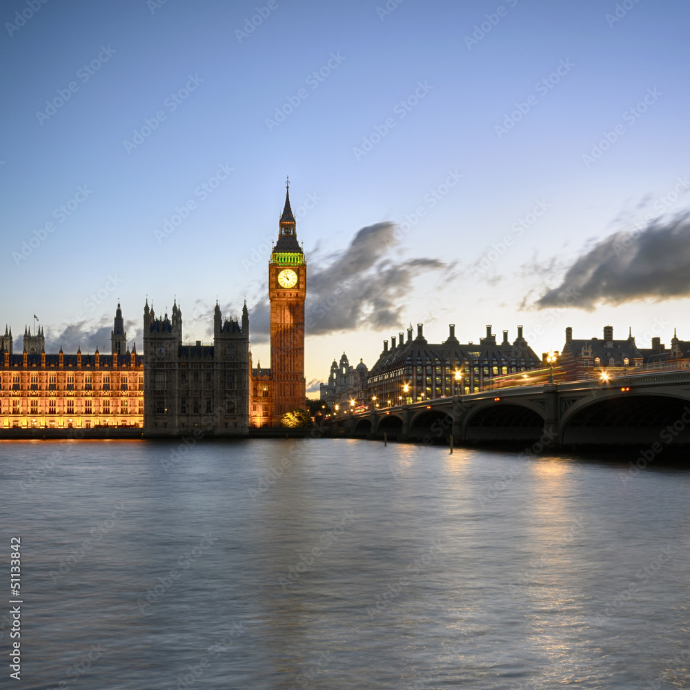 Westminster Biridge and Big Ben