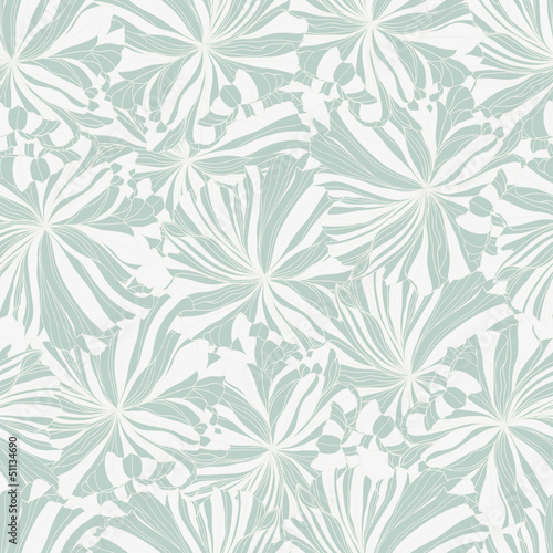 Floral seamless background. Abstract design
