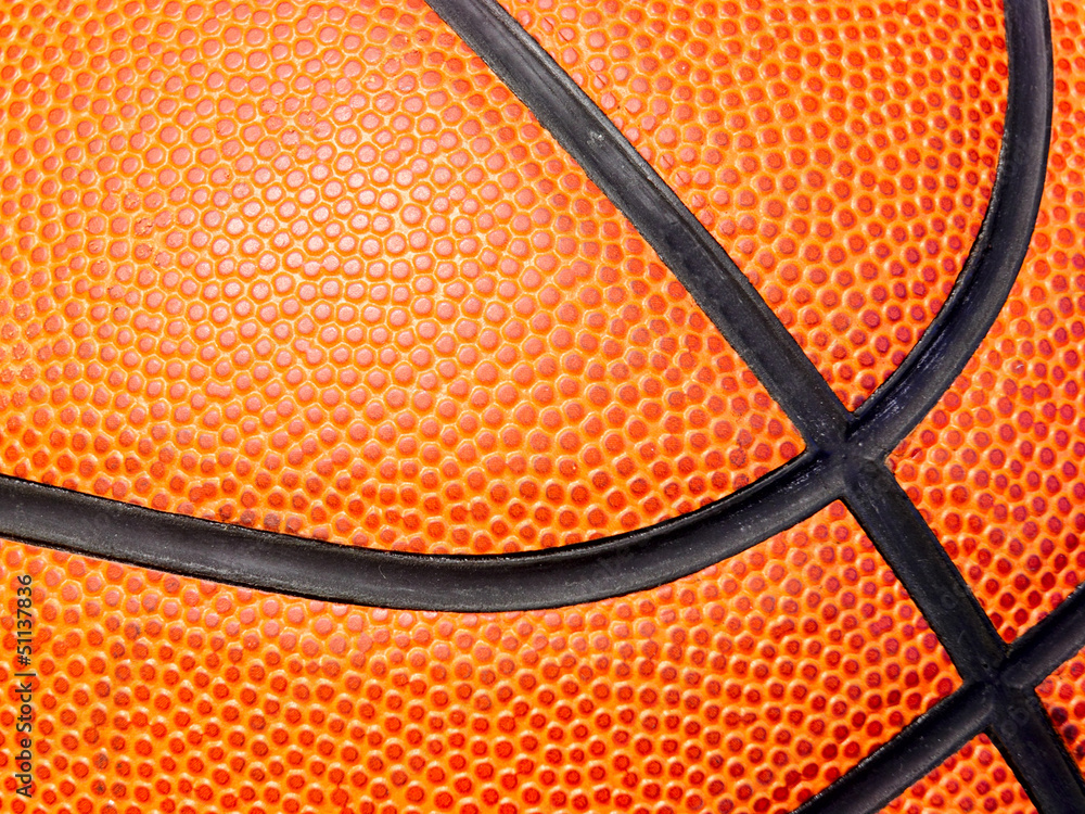 Obraz premium Basketball closeup