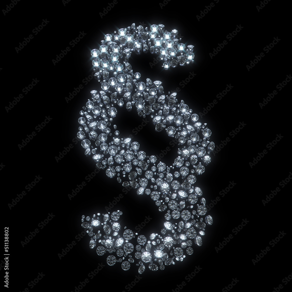 Diamond symbol of paragraph isolated on black Diamond symbol of paragraph isolated on black