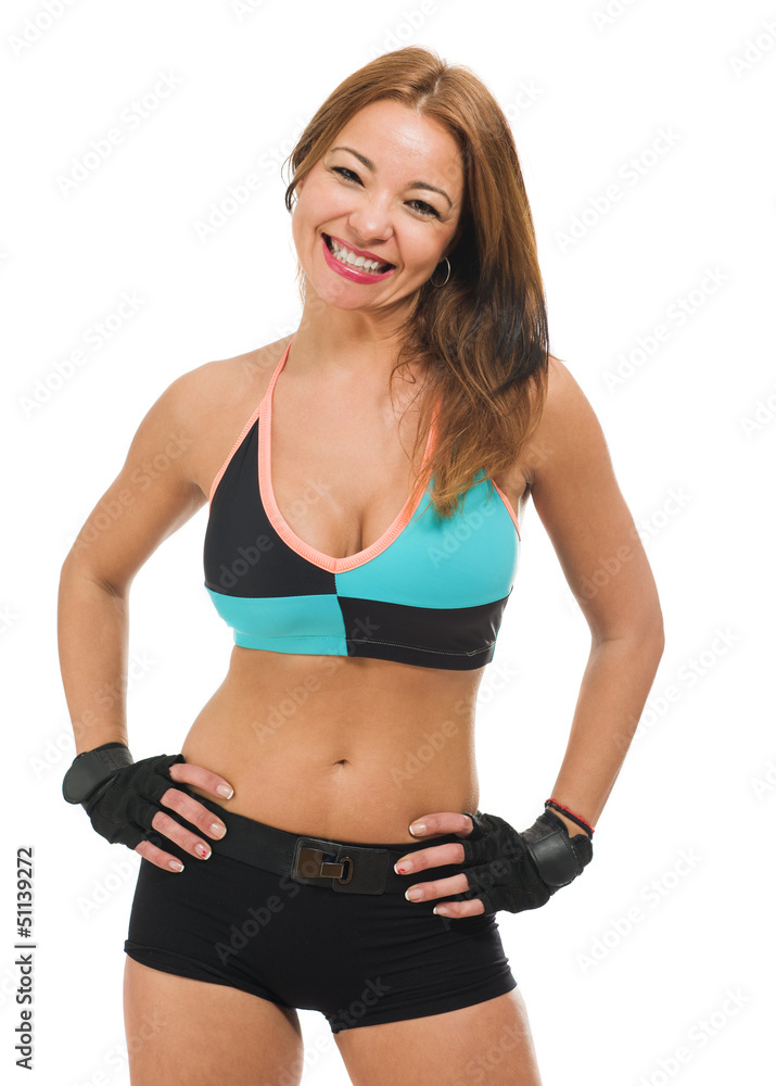 Portrait Of Mature Healthy Woman Portrait Of Mature Healthy Woman