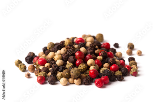 Peppercorn isolated
