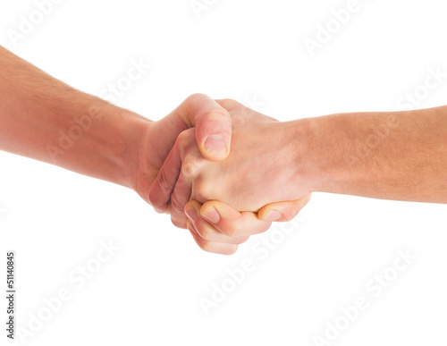 Close-up Of Handshake