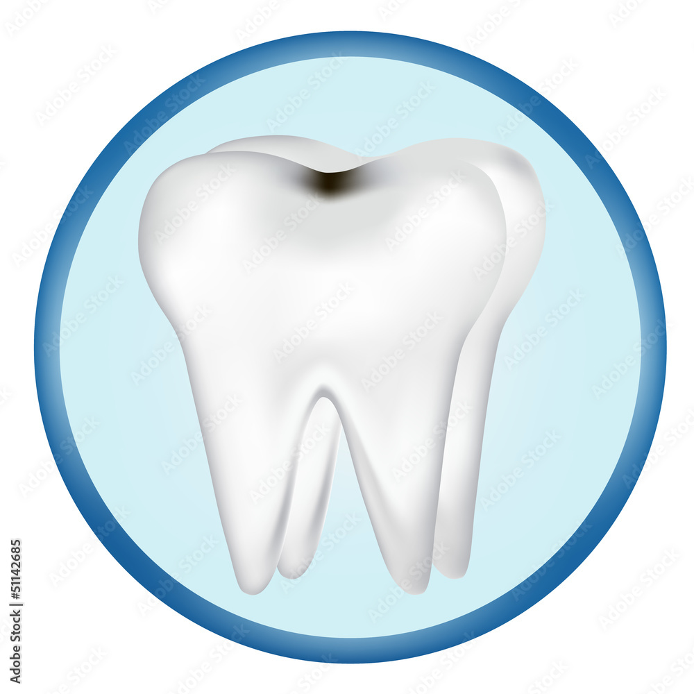 tooth design element. vector mesh illustration tooth design element. vector mesh illustration