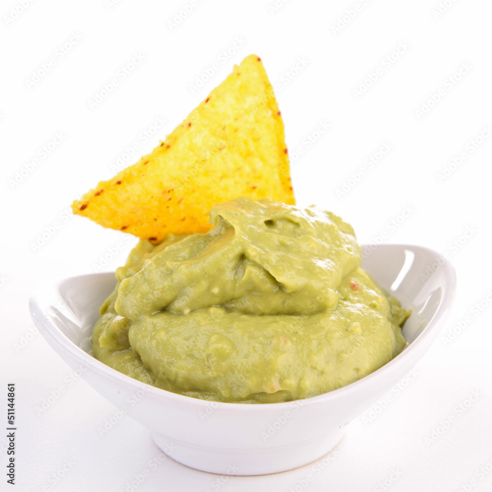 bowl of guacamole bowl of guacamole