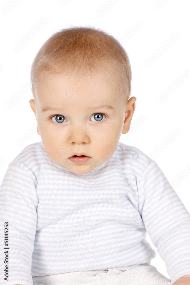 Nahaufnahme eines Babies - baby closeup Nahaufnahme eines Babies - baby closeup