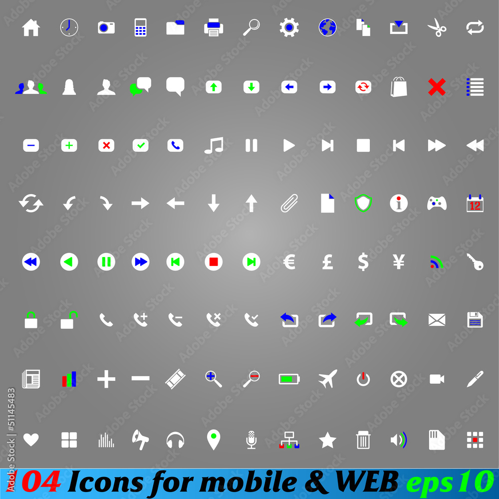 Icon for mobile and web vector Icon for mobile and web vector